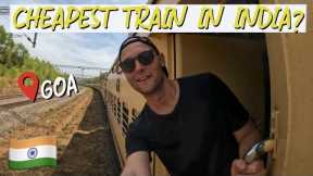Buying the CHEAPEST Ticket on the TRAIN in GOA | INDIA TRAVEL VLOG | RTW Trip Vlog70