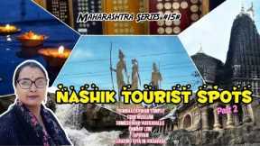 Nashik Tourist Places Part 2 | Trimbakeshwar Temple|Coin Museum| Pandav Leni | Tapovan|Floating Diya