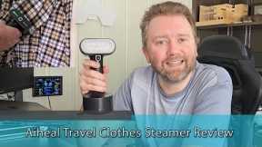 WRINKLE FREE CLOTHING WHEN TRAVELING - Aiheal Portable Travel Clothes Steamer Review