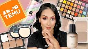 *NEW* TEMU Makeup Try-On | Cheap Makeup Product Review