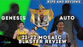 Insane Pulls 🤯 Mosaic Genesis + Auto!! 21-22 Mosaic Basketball Sports Cards Rips & Reviews Ep. 11