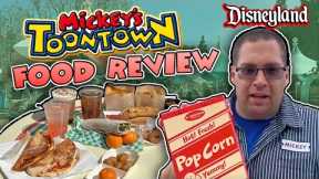 REVIEW - All The NEW Food from Mickey's Toontown in Disneyland