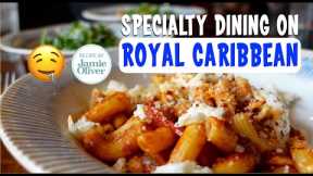 Royal Caribbean's Jamie Oliver Italian Restaurant Symphony of the Seas Specialty Dining