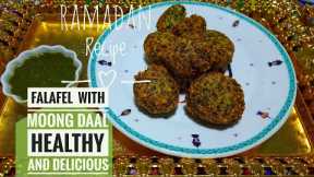 Falafel with Moong Daal Recipe  Healthy Delicious and Crunchy #falafel Learn eat and explore