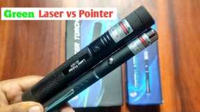 Green Laser Torch Vs Green Laser Pointer [Unboxing & Review]
