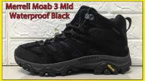 Merrell Moab 3 Waterproof in Black Unboxing and Review