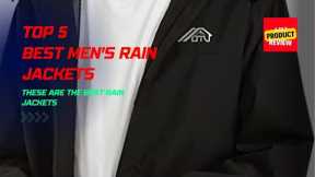 Best men's rain jackets On Amazon / Top 5 Product ( Reviewed & Tested )