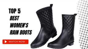 Best women's rain boots On Amazon / Top 5 Product (Reviewed & Tested )