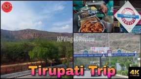 Surat To Tirupati | Hotel , Transportation | Tirupati Trip | Train Journey 🚆 |