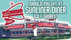 Should you REALLY eat at Gulf Shores Sunliner Diner? Review and Tour of Sunliner Gulf Shores