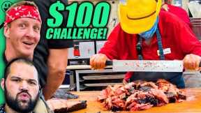 $100 Food Challenge at Buc-Ees! World's Largest Gas Station!
