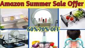 Latest Amazon Kitchen Products With links🤩Amazon Home Summer Sale Start | Smart Appliance Organisers