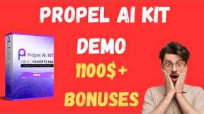 Propel Ai Kit Review and Demo PLUS My High Ticket BONUSES