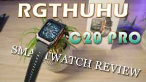 Rgthuhu C20 Pro Smartwatch Review, Holds it's own against $$$ smartwatches!!