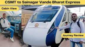 Shirdi Mumbai Vande Bharat Express Chair Class Train Journey Food & Travel Review. 😲