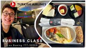 $92 Turkish Airlines Boeing 777-300ER Business Class - Izmir to Istanbul Flight Review