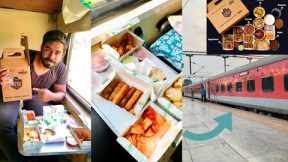 Barbeque Nation Buffet box in a TRAIN | Food Review | How to Order ?