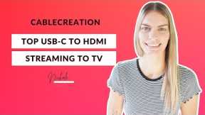You Won't Believe What This $15 Amazon Product Can Do! Stream Laptop To TV With USB-C to HDMI Cord.