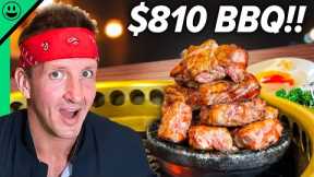 $13 VS $810 Korean BBQ!! Korea Has The NEW Wagyu!!