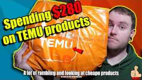 I spent $280 on various products from TEMU...we now have Wish V2