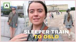 TRAVEL VLOG: taking the sleeper train to OSLO! visiting the castle, opera house & good food!
