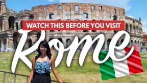 ROME TRAVEL TIPS FOR FIRST TIMERS | 40+ Must-Knows Before Visiting Rome + What NOT to Do!