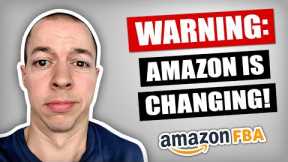 Amazon Will NEVER Be The Same Again! (Amazon FBA UK)
