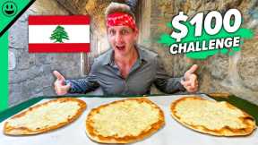 Lebanon $100 Street Food Challenge!! Super Cheap Middle East Feast!!
