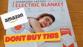 Cheap Electric Blanket Review | It's Rubbish