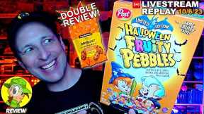 HALLOWEEN FRUITY PEBBLES™ Review 🎃🪨🥣 Livestream Replay 10.6.23 ⎮ Peep THIS Out! 🕵️‍♂️