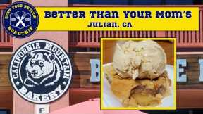 Food and Restaurant review for the California Mountain Bakery  | Julian, CA
