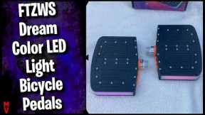 Ftzw Dream Color Led Light Bicycle Pedals || MumblesVideos Product Review