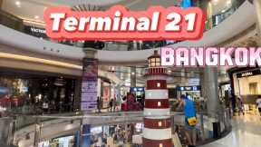 TERMINAL 21 shopping mall, Famous tourist spot with Cheap food court… Bangkok, Thailand 🇹🇭