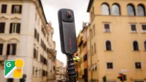 Smallest 360° Livestream Camera with GPS: PanoX V2 Review vs. Insta360 X3, Qoocam 3