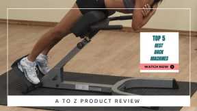 Best Back Machines On Amazon / Top 5 Product ( Reviewed & Tested )