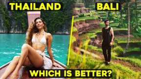 BALI VS. THAILAND (Which should YOU travel?)