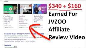 How Much Money I Make From Reviewing JVZOO Affiliate Products on Youtube Part 1