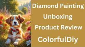 Diamond Painting Unboxing -Colorful DIY - Product Review - Diamond Art