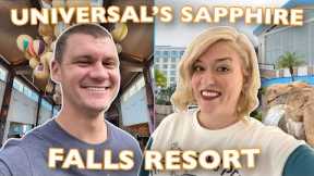 Universal's Most SURPRISING Hotel: Sapphire Falls Resort Review | Strong Water Tavern, Room Tour