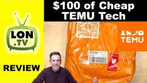 Unboxing $100 Worth of Cheap TEMU Gadgets