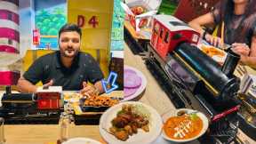 Train Serving Food in Platform 65 Restaurant 😨 || Vizag famous beach & Restaurant