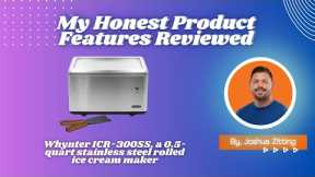 My Honest Product Features Reviewed of Whynter ICR-300SS | Zitting Reviews