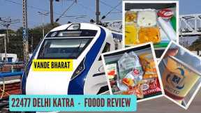 Vande Bharat Food Review || foodie_sanupam || Food Review on Train || 22477 Delhi Katra Food Review