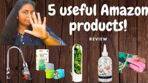 5 useful Amazon products - My review #amazonreview #productreviews