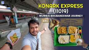 Konark Express Journey (11019) | Mumbai to Bhubaneswar Train Food Review | All About India