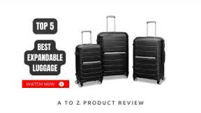 Best Expandable Luggage On Amazon / Top 5 Product ( Reviewed & Tested )