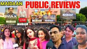 Maidaan Movie Shocking Public Reviews 😱| Maidaan Public Reaction|Maidaan movie reviews| Ajay Devgan