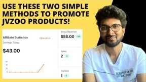 Use these two simple methods to promote JVzoo products!