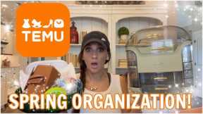 *HUGE* TEMU HAUL | STORAGE AND ORGANIZATION JACKPOT ITEMS FOR CHEAP! 90% OFF SPRING!!