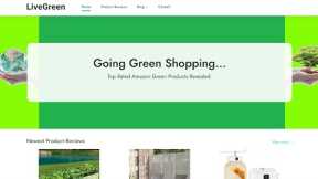 Review Eco Friendly Amazon Products on LiveGreen Blogs